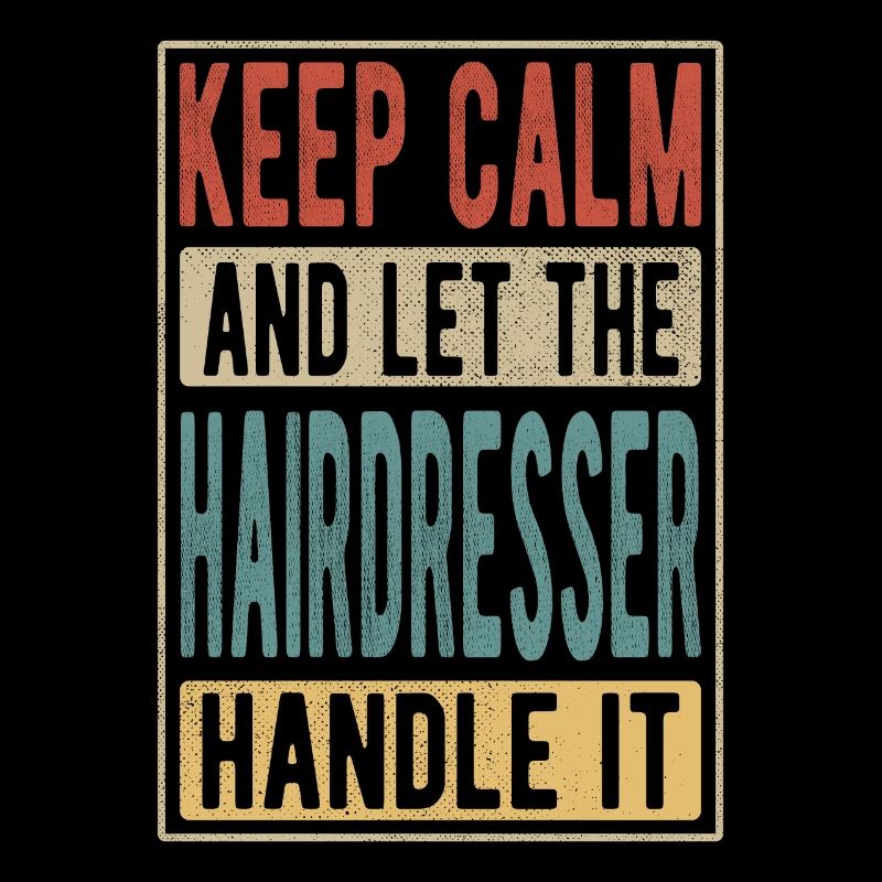 Friseur Retro Geschenk