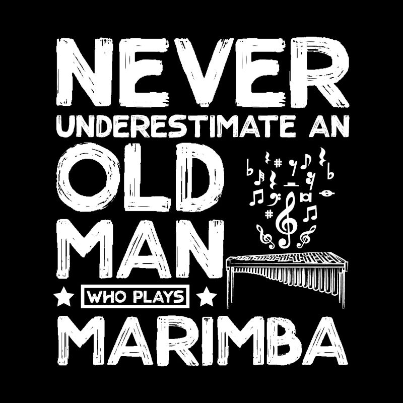 Never underestimate an old man who plays marimba