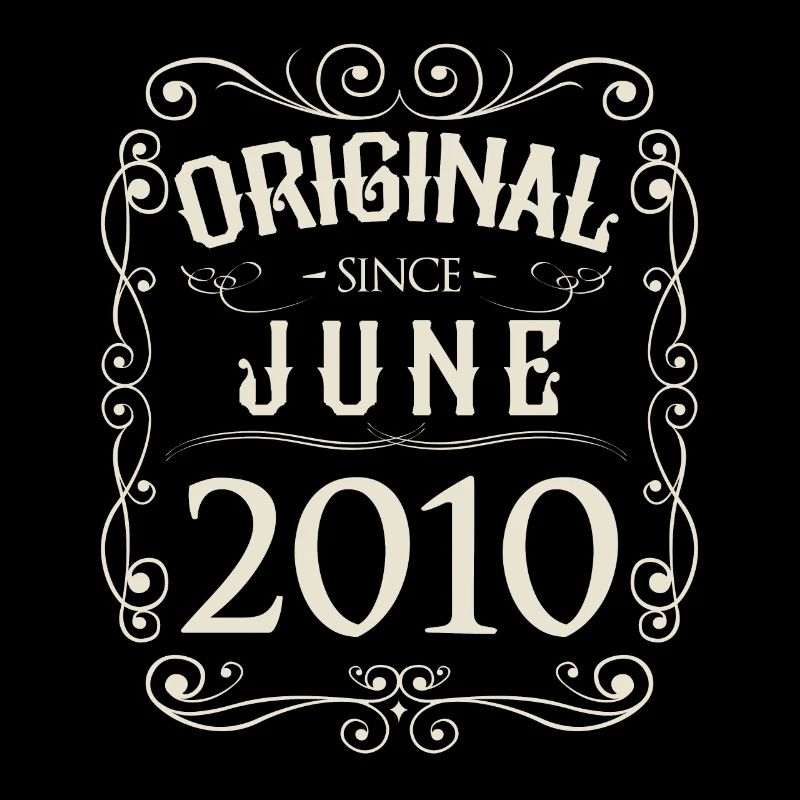 Vintage - Original since Juni 2010 Geburtstag