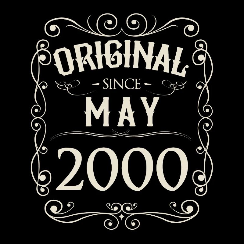 Vintage - Original since Mai 2000 Geburtstag