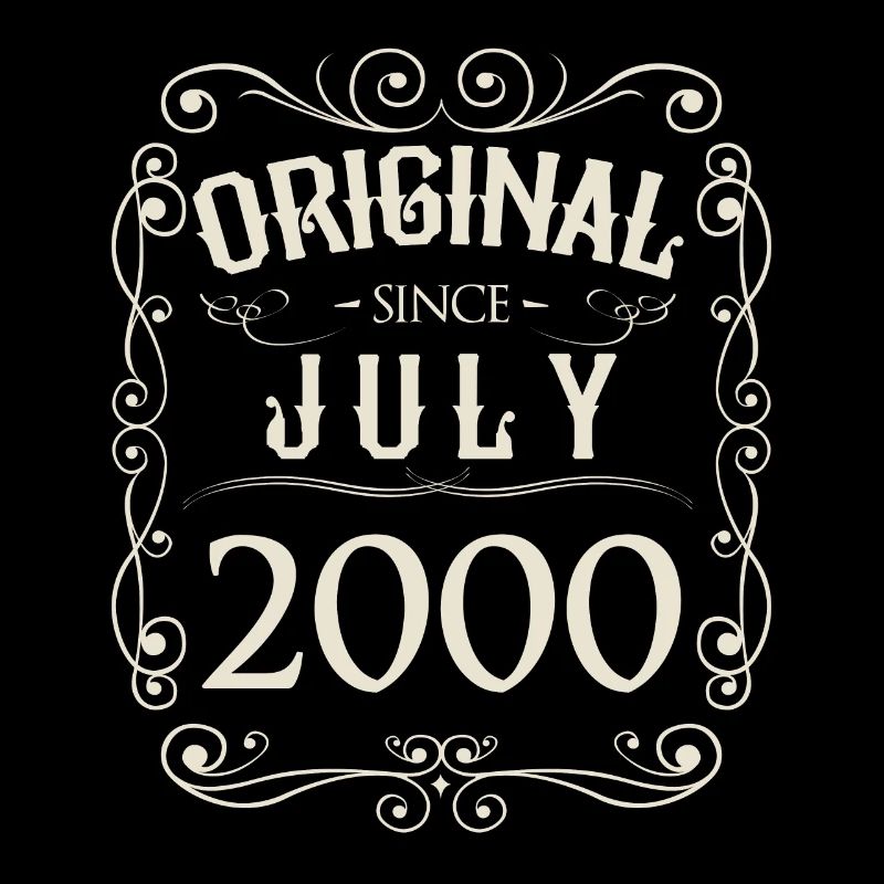 Vintage - Original since Juli 2000 Geburtstag