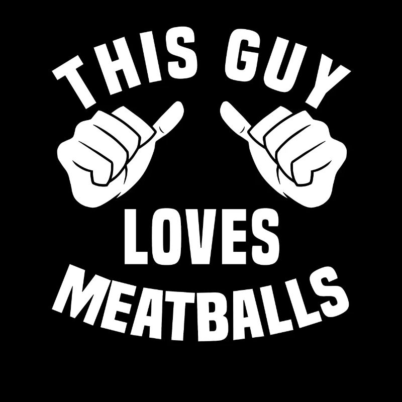 This guy loves Swedish meatballs