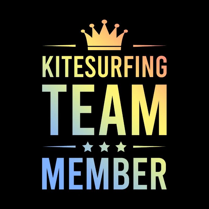 Kitesurfing Team Colorful