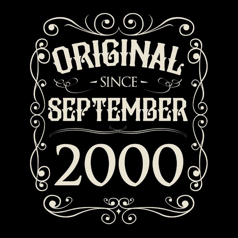 Vintage - Original since September 2000 Birthday
