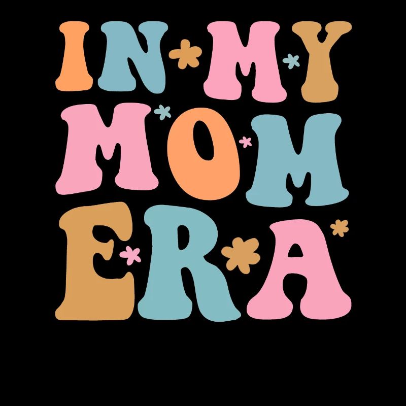 In der Ära meiner Mutter Lustige Retro Groovy Muttertag