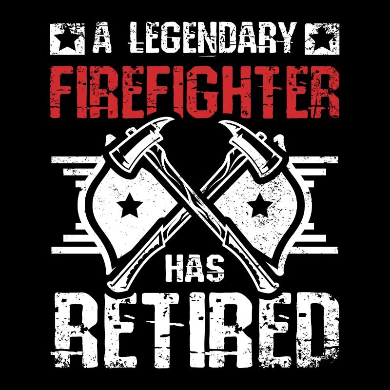 A legendary firefighter has retired
