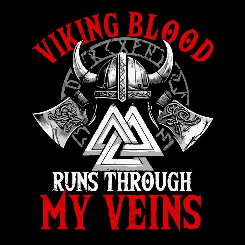 Wikingerblut Fließt Durch Meine Adern