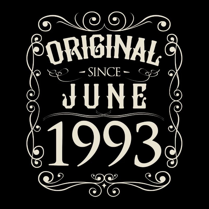 Vintage - Original since Juni 1993 Geburtstag