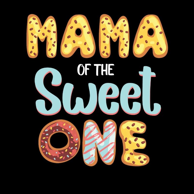 Maman du premier beignet d’anniversaire de la douce