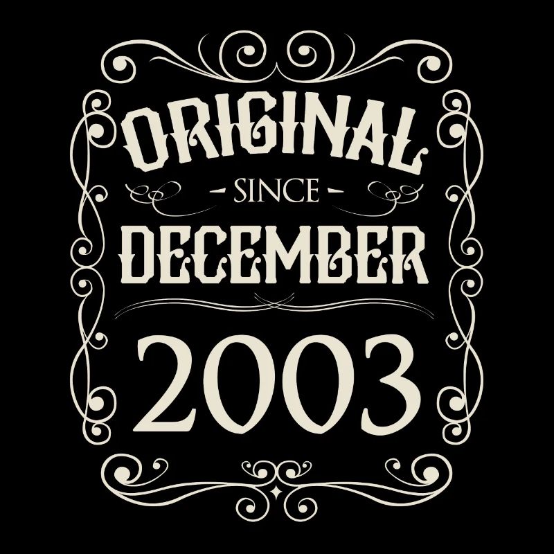 Millésime - Original depuis décembre 2003 Anniversaire