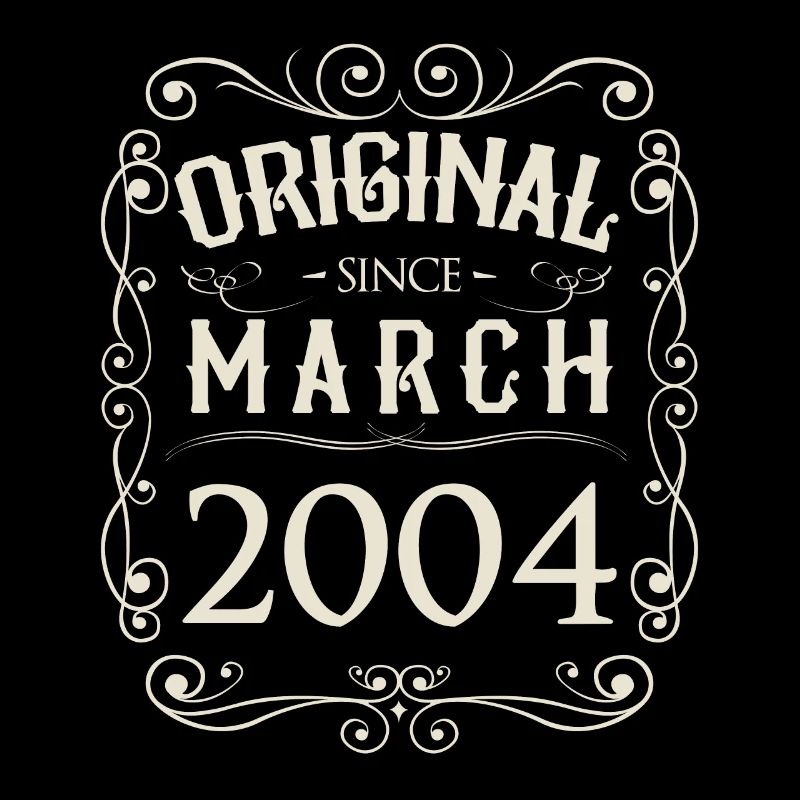 Millésime - Original depuis mars 2004 Anniversaire