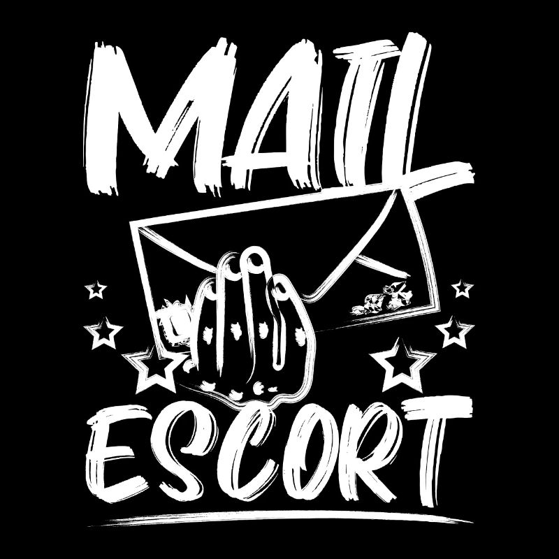 Drôle de dame de courrier Escorte de courrier