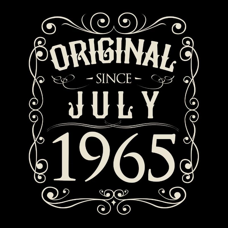 Vintage - Original since Juli 1965 Geburtstag