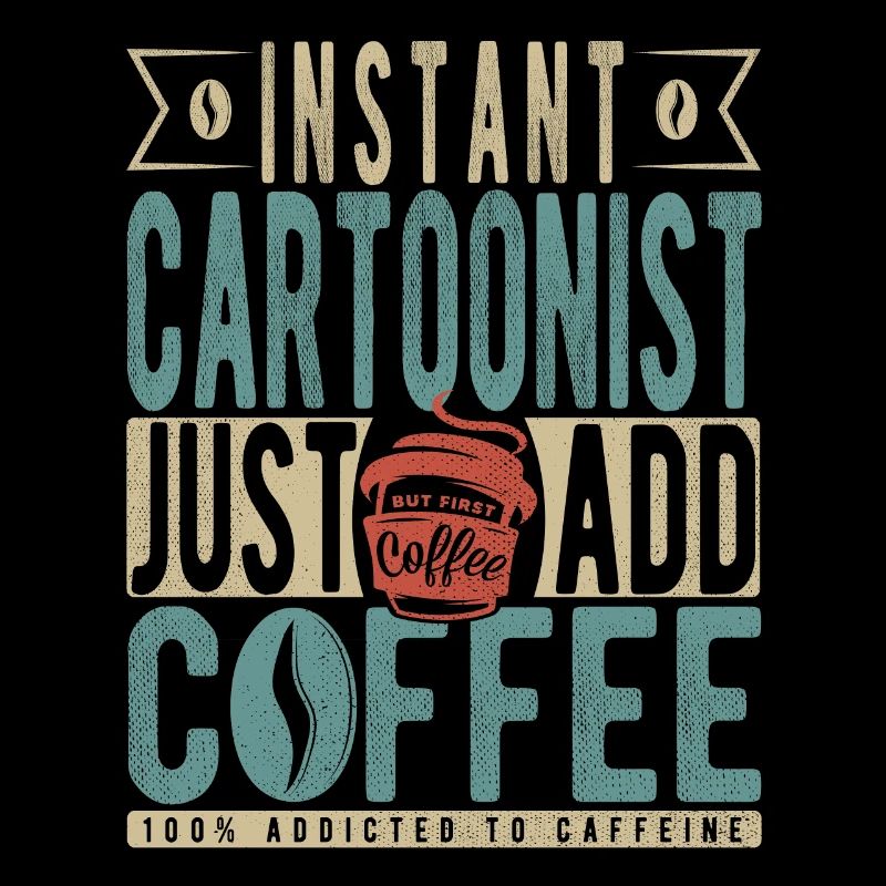 Dessinateur instantané Il suffit d’ajouter du café