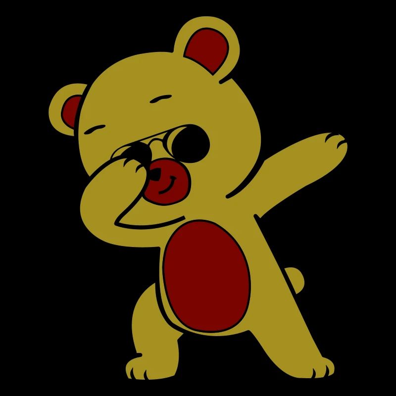 dabbing bär cool