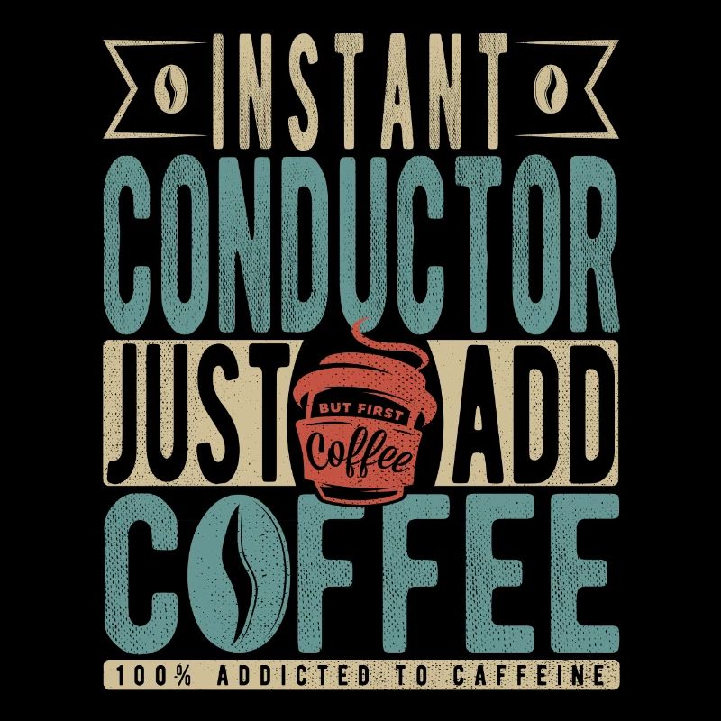 Conducteur instantané Il suffit d’ajouter du café