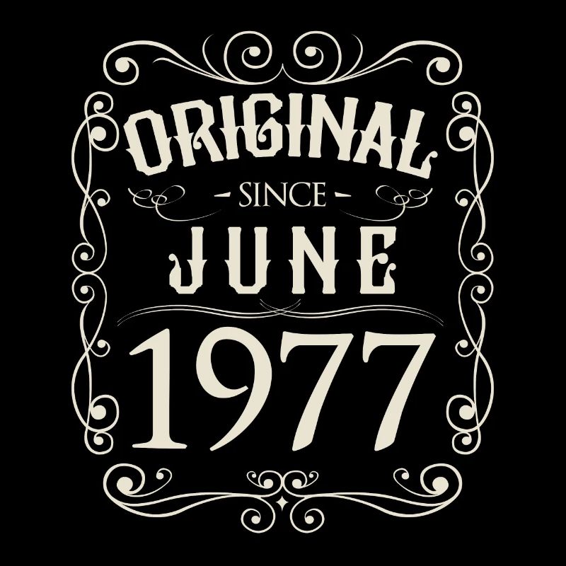 Vintage - Original since June 1977 birthday