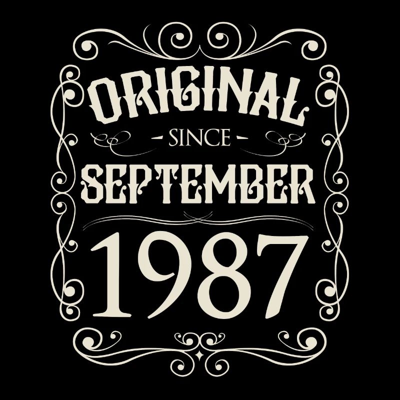 Vintage - Original since September 1987 birthday