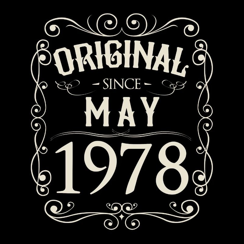 Vintage - Original since May 1978 birthday