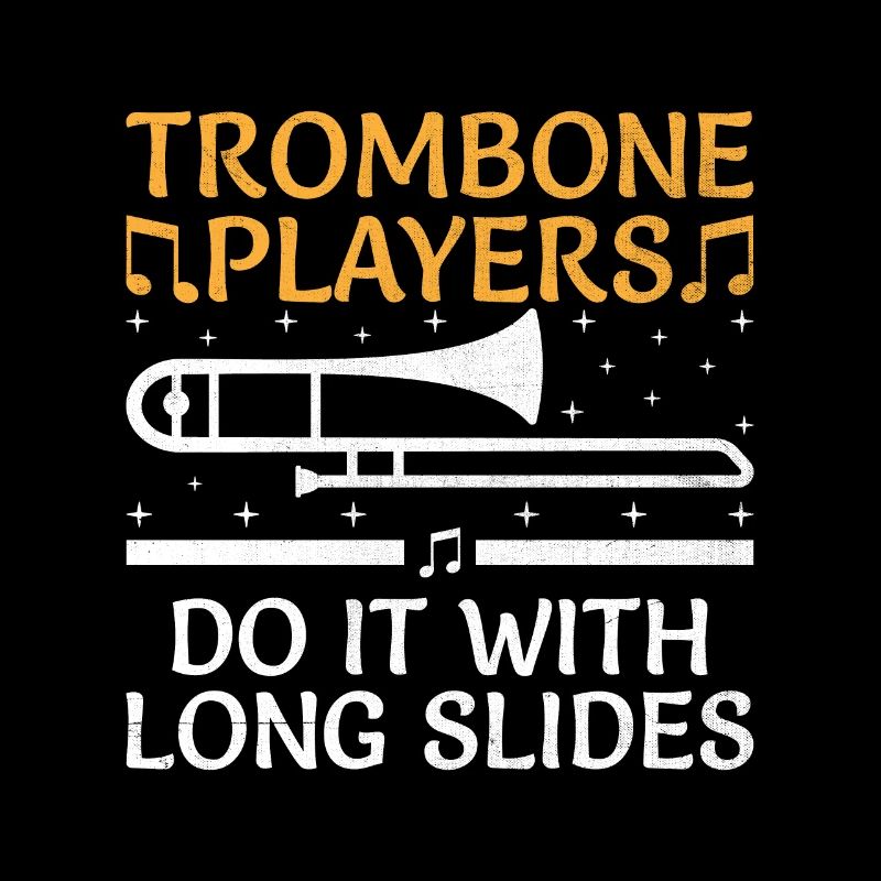 Trombonist Trombone Player Marching Band Trombone