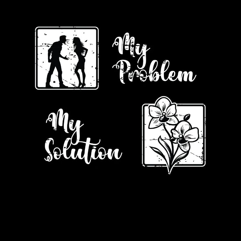 Orchid Lover My Problem My Pictogram Mom Dad