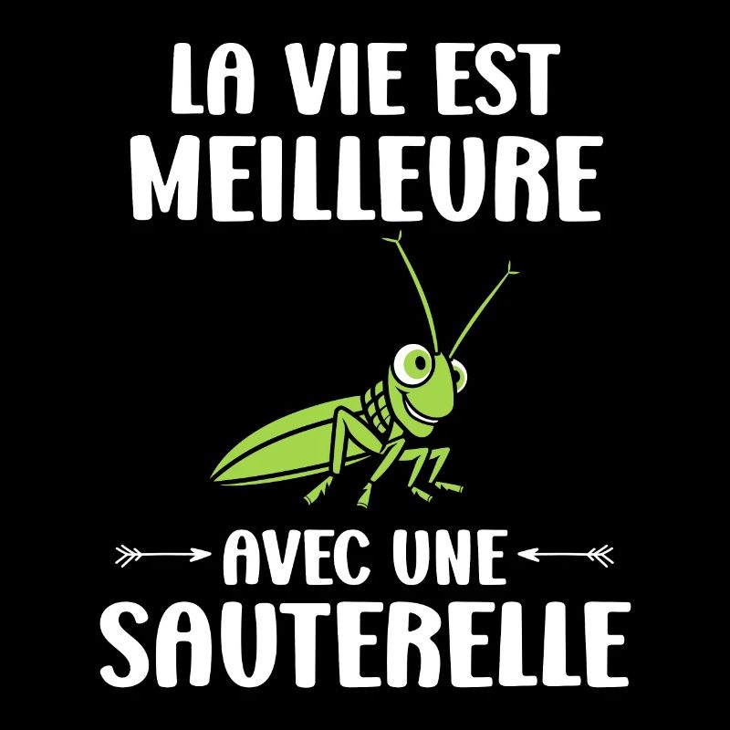 Insecte humour Sauterelle