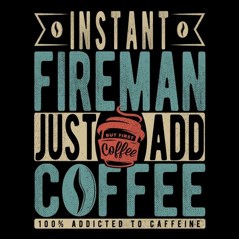 Pompier instantané Il suffit d’ajouter du café