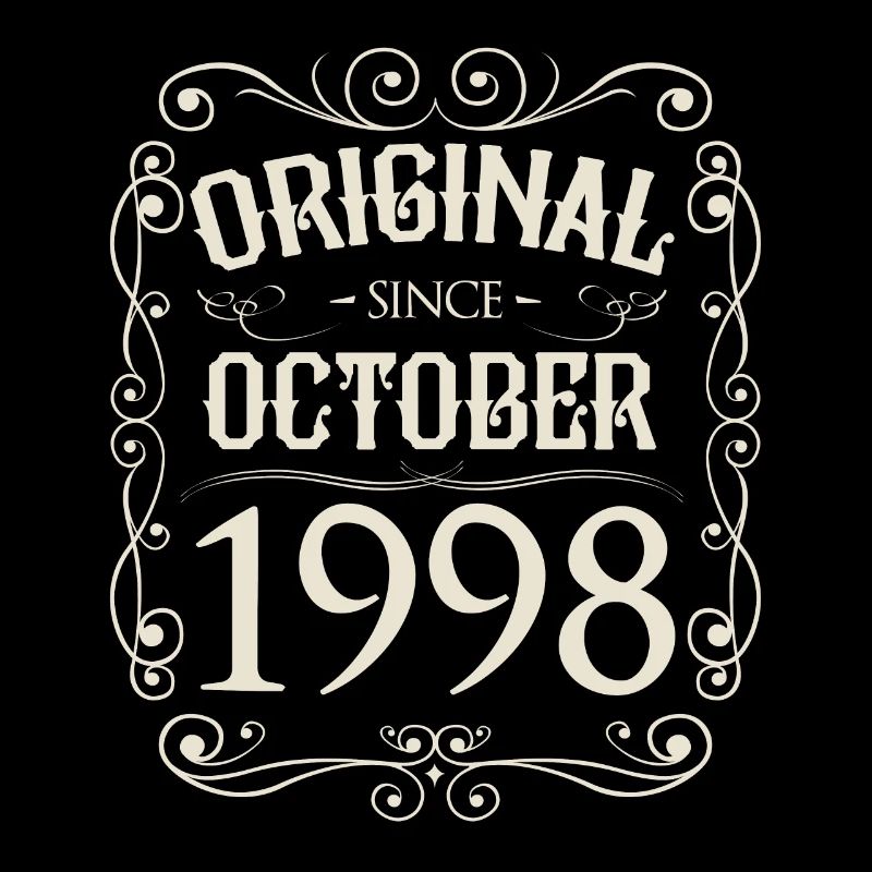 Vintage - Original since October 1998 Birthday