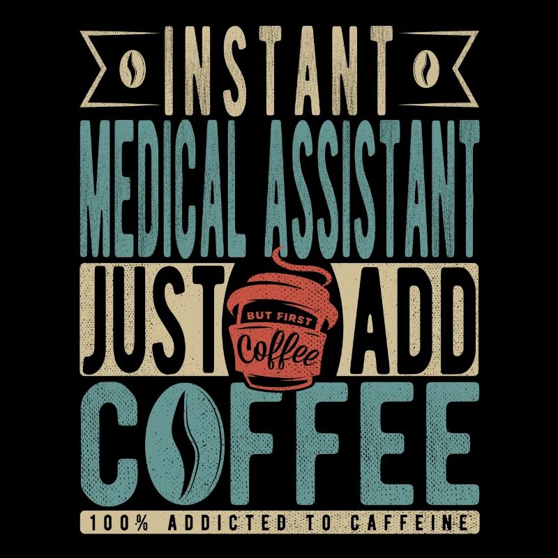Assistant médical instantané Il suffit d’ajouter du café