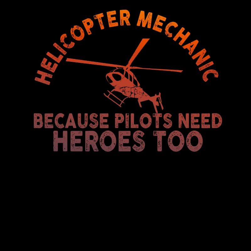 Helicopter Mechanic Heroes Pride