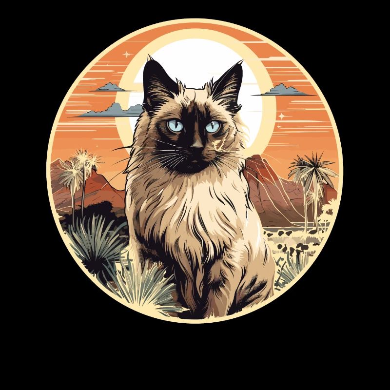 Chat balinais Balinesenkatze