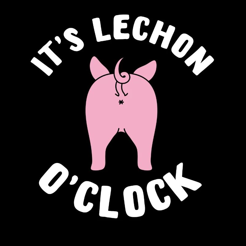 Lechon Time Drôle Cadeau Philippin