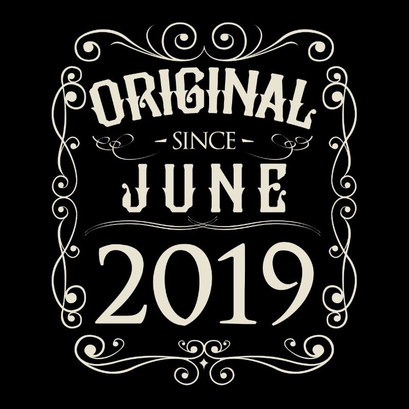 Vintage - Original since Juni 2019 Geburtstag