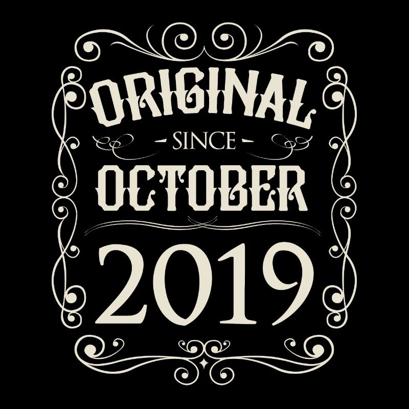 Vintage - Original since October 2019 Birthday