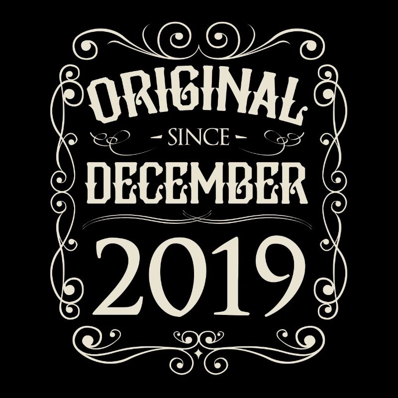Vintage - Original since Dezember 2019 Geburtstag