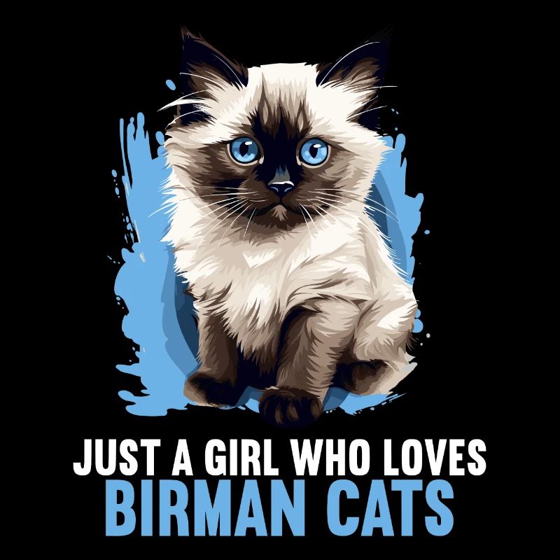 Chat de Birmanie Birma Katze