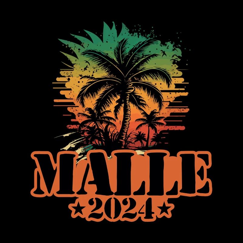 Malle 2024 Team Palms Multicolore