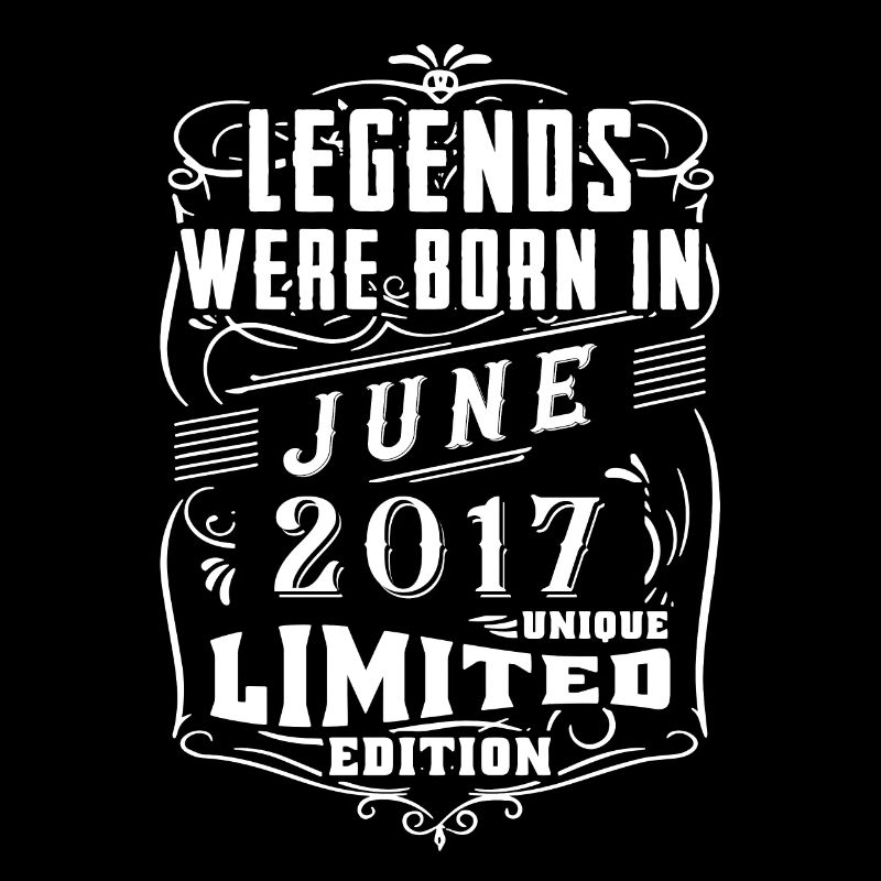 Birthday June 2017 Year Limited Edition