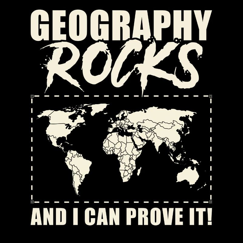 Professeur de géographie : Geography Rocks