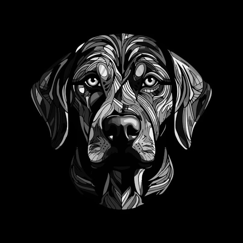 Labrador Dog Portrait