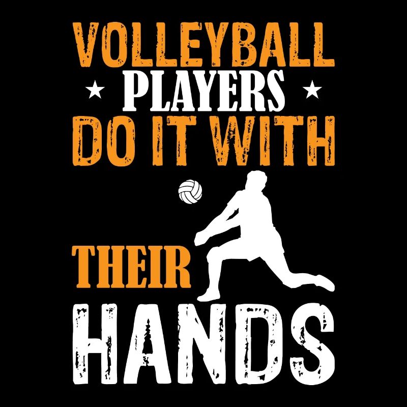 Volleyball Players Do It With Their Hands