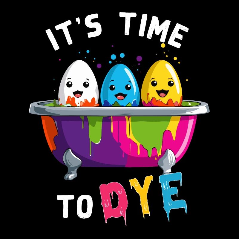 Easter Saying Colors Artist Egg Funny Colorful