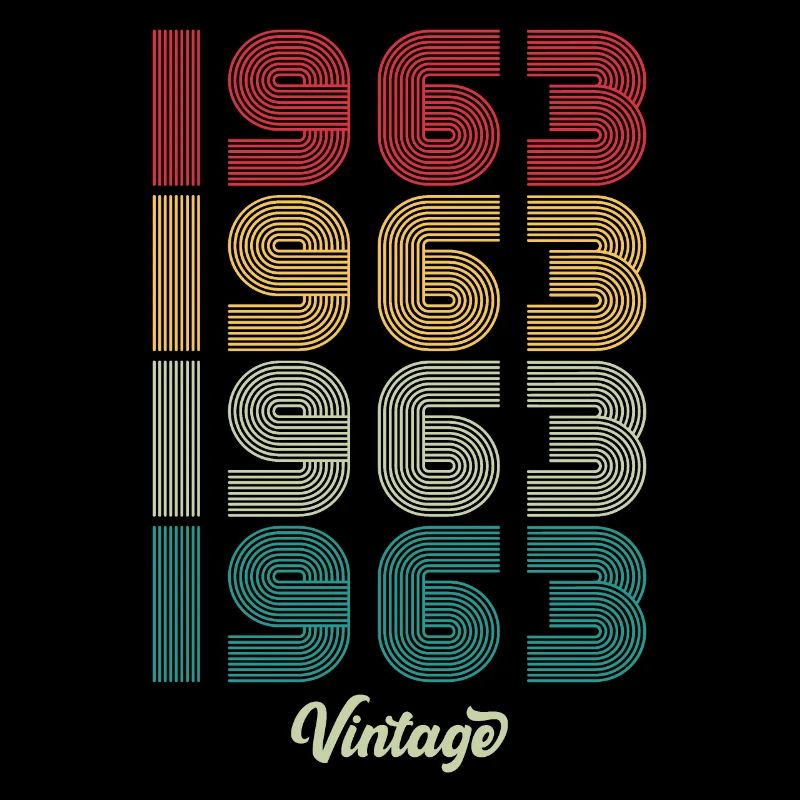61 ans vintage 1963 édition limitée 61ème
