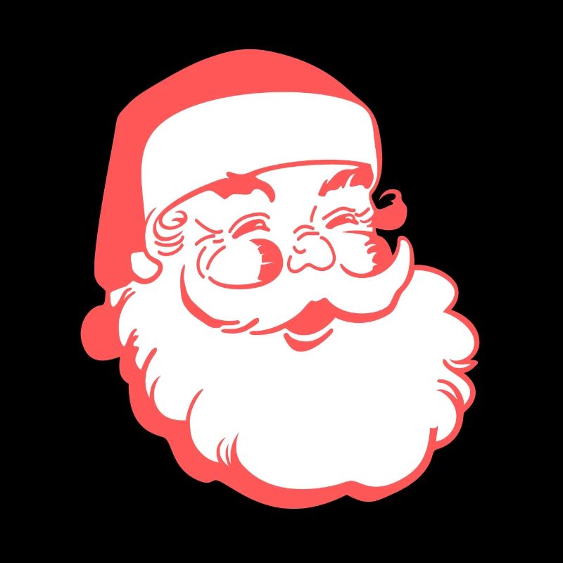 Frohe Weihnachten mit dem Weihnachtsmann