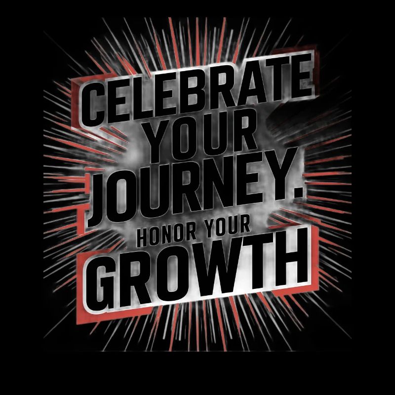 Feiern Sie Journey Honor Growth | Digitale Kunst