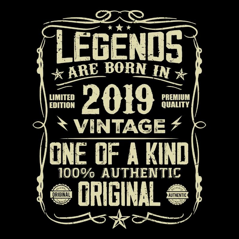 Made In 2019 Vintage Jubiläumsgeschenk 2019