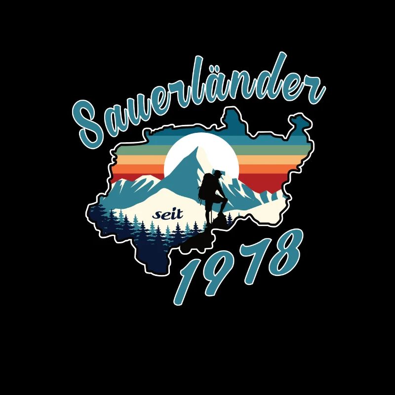 1978 Geburtstag Sauerländer Original Retro Sunset