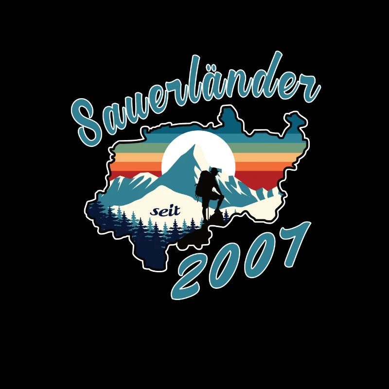 2007 Geburtstag Sauerländer Original Retro Sunset