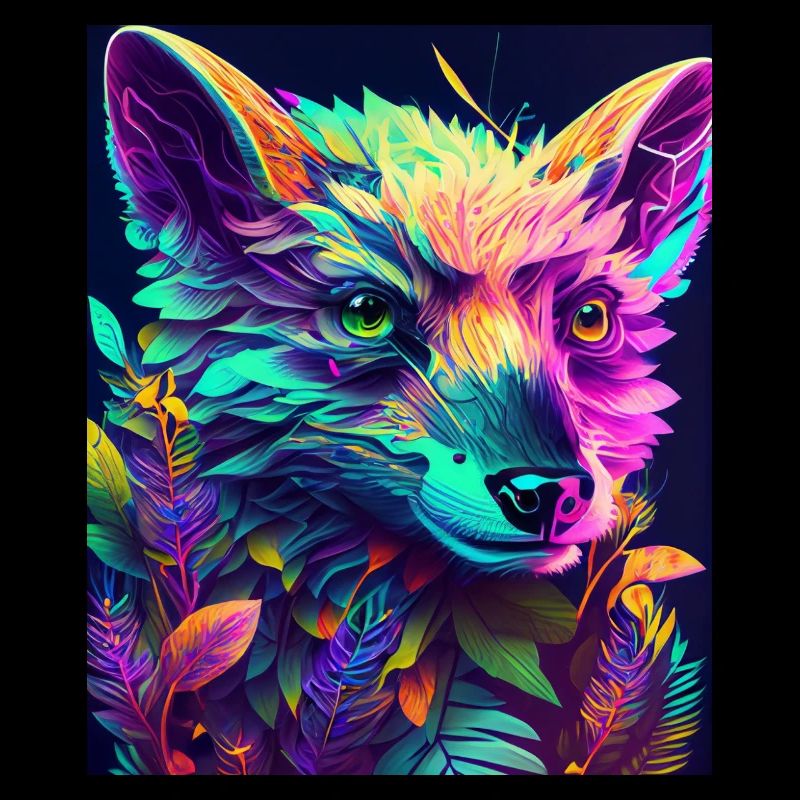 Neonwaldfuchs