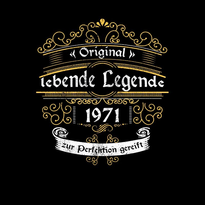 1971 Geburtstag lebende Legende zur perfektion
